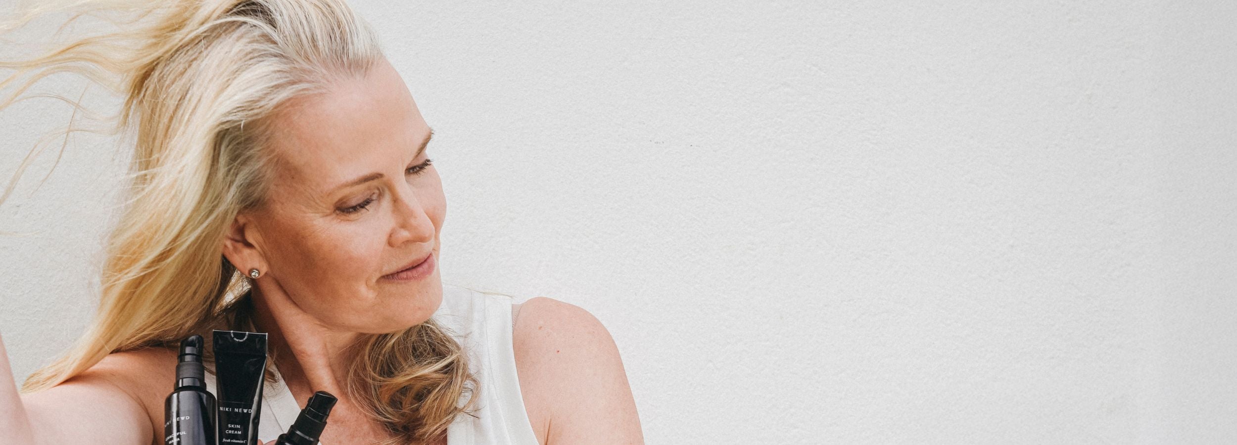 “Niki Newd’s iconic Oatmeal Soap, the best rosacea skin cleanser for gentle, natural care.