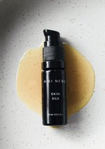 Niki Newd® Skin Silk 10ml– fresh, vegan oil serum for face, handcrafted in Finland for radiant skin.